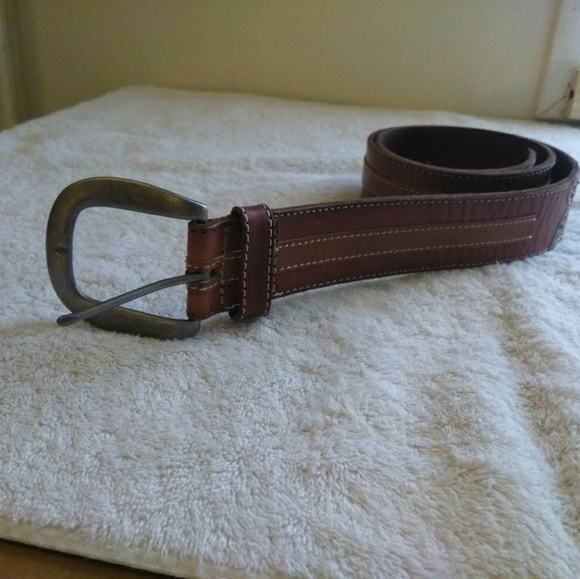 CARHARTT MEN LEATHER BELT. - Picture 8 of 8